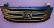 Fit Honda Odyssey Front Grill Grille All Black 11-17 All-in-one Black Molding