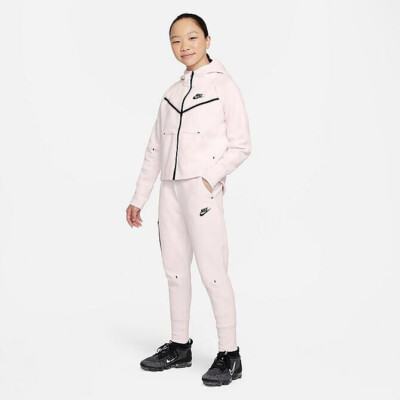Nike Sportswear Tech Fleece Jogger Size M Pants Girls Pink CZ2595