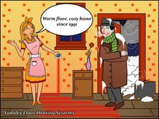 SMART 0EMF Warm tiles floor Heating Cable System 35-45sq.ft 3-4 sq.m 120/240V
