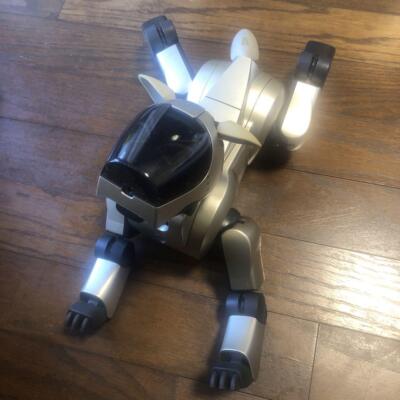 Sony AIBO Dog Shaped Virtual Pet Robot Gold ERS-210 JAPAN JP | eBay