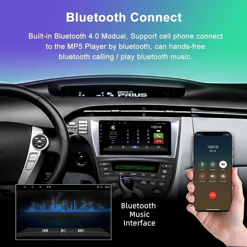 ✅4GB+64GB FOR Toyota Prius CarPlay 2009-2015 Android 14 Stereo Radio head unit - Picture 9 of 9