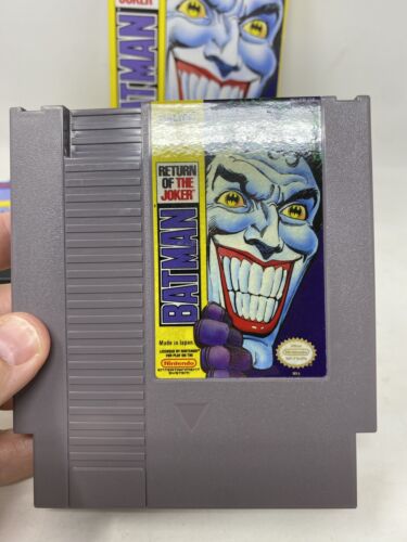 NINTENDO BATMAN RETURN OF THE JOKER CIB Completo En Caja Envío Rápido Auténtico - Imagen 15 de 24