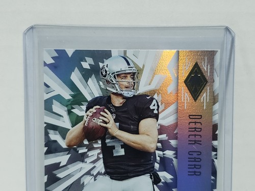 DEREK CARR - OAKLAND RAIDERS - 2016 Panini Phoenix NFL Football Card Silver #70 - Picture 3 of 6