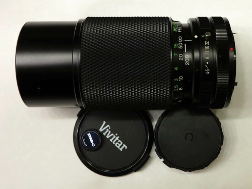 Vivitar SMS 80-200mm F4.5 Tele Zoom Lens in Canon FD Mount 77210857 - Afbeelding 4 van 5