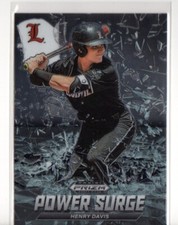 Henry Davis 2021 Prizm Draft Picks Baseball Power Surge #PS-HD  (ID 1987)