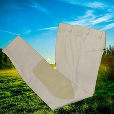 Breeches Euro Star Jolly, Kids Knee Trim, Euro Star, Tournament Breeches, White