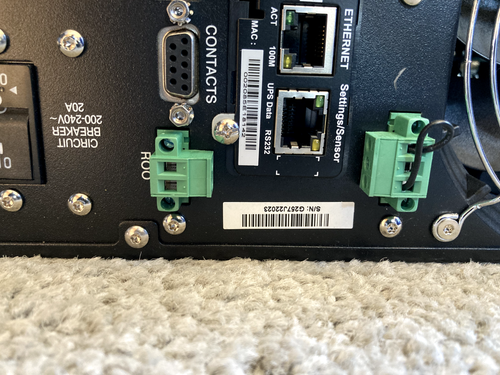 Eaton 9PX3K3U Rack-Mountable UPS 3000W AC 200-240 3000VA Broken Cover *READ - 第 9/11 張圖片