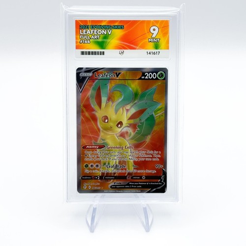 Leafeon V graded ACE 9 for sale on eBay