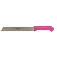 Wellenschliff Brotmesser Solingen KüChenmesser SäGemesser Rostfrei Pink 8 Zoll