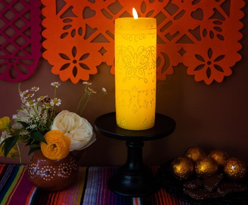 Disney Encanto Alma's Miracle LED Flameless Candle Replica | 8 Inches Tall - Picture 4 of 8