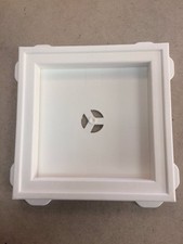 New Vinyl Mounting Block for Outside Faucets Lights Outlets Mobile Home Parts