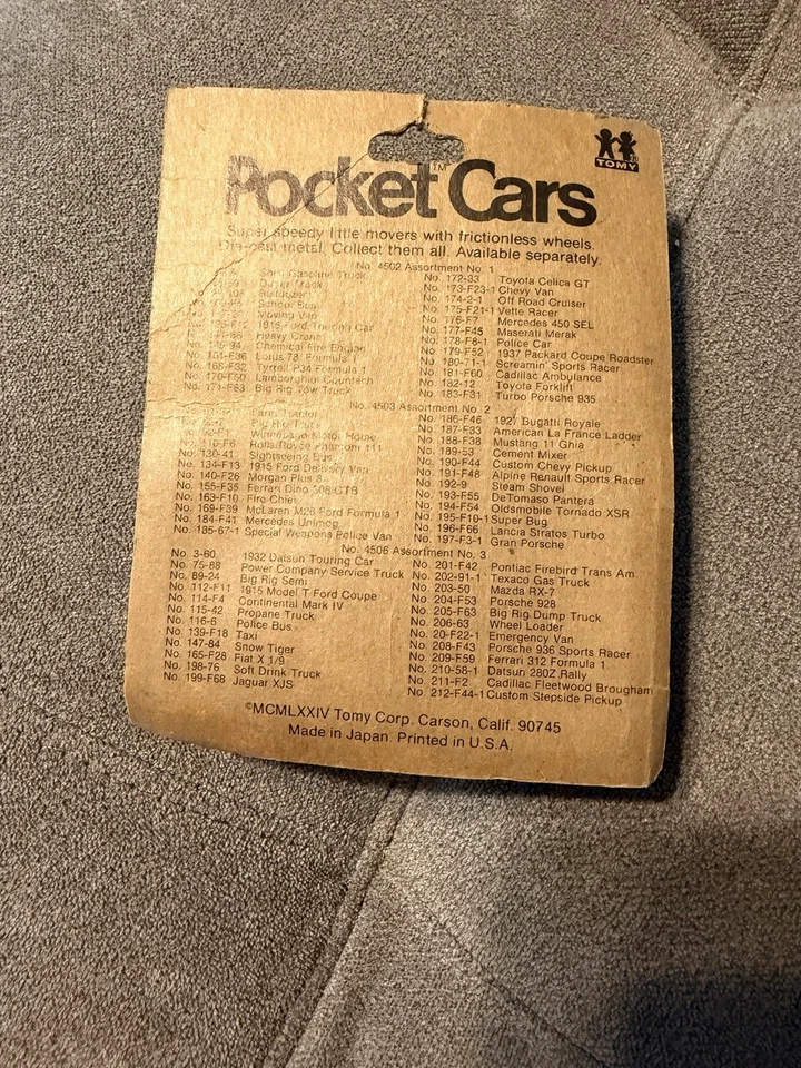 Tomy Pocket Cars Custom Chevy Van No. 173 F23 1 Foto 3 de 3