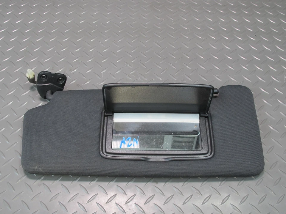 09-20 Nissan Z34 370z cupê conjunto de 2 sunvisor dianteiro direito e esquerdo preto fabricante de equipamento original - Imagem 4 de 4