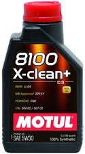 Image of Motul 8100 X-Clean+ 5W30 Synthetic Engine Oil - 1L