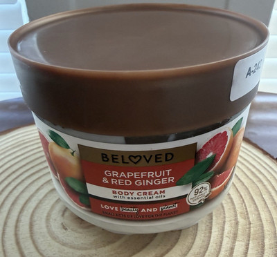 Love Beauty and Planet Beloved Grapefruit & Red Ginger Body Cream Vegan 6.7