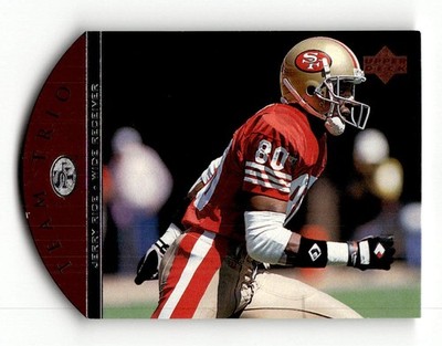 1996 Upper Deck Jerry Rice Team Trio #TT74