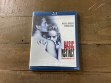 Basic Instinct (Blu-ray, 1992) Unrated Directors Cut Michael Douglas New OOP