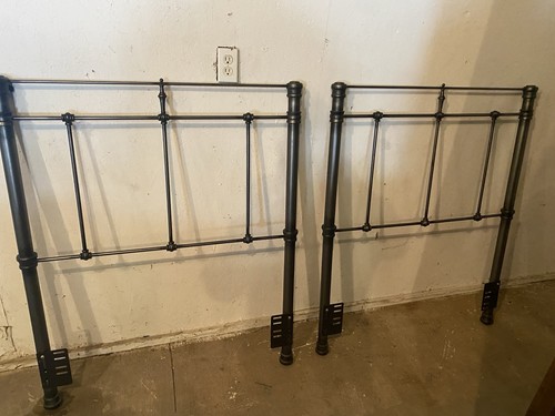Pottery Barn Claudia Twin Pewter Headboard - Set of 2!!!