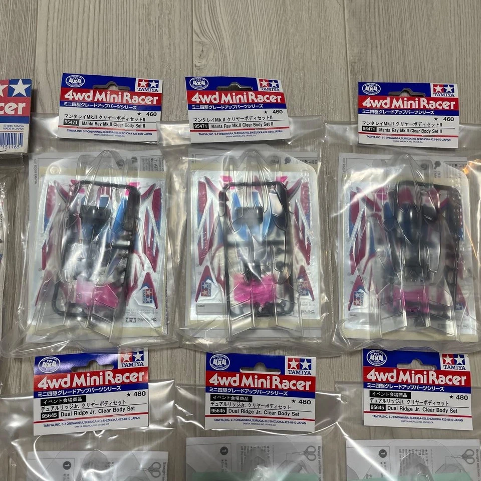 Until tomorrow Mini 4WD clear body 18 sets Shipping included - Image 2 of 4