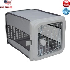 Portable Collapsible Pop-Up Dog Kennel Soft-Sided Pet Carrier Travel Crate New