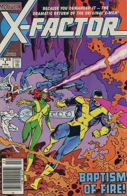 X-Factor (1986) #   1 Newsstand (7.0-FVF) 1st Russel Collins 1986