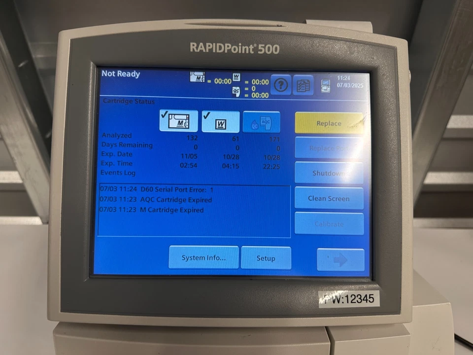 西门子 RAPIDPOINT 500 血液气体监测器 — 第 2/4 张图片