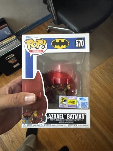Azrael Batman #570 - Batman Funko Pop! [SDCC Limited Edition Exclusive Sticker]