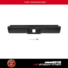Black Rear Bumper Roll Pan Light For 1988-1998 Chevrolet C1500 2500 3500