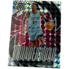 2023 2024 Panini Mosaic Ja Morant Thunder Road Memphis Grizzlies Basketball Card