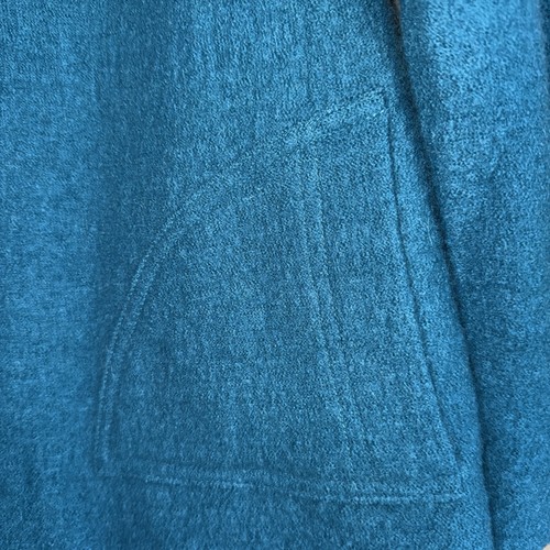 Vintage CARSON 100% Wool Blazer/Jacket Teal Blue Ribbons Buttons Women’s XL - Picture 7 of 11