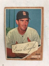 c. 1965 Ernie Broglio Chicago Cubs Baseball Player Autograph