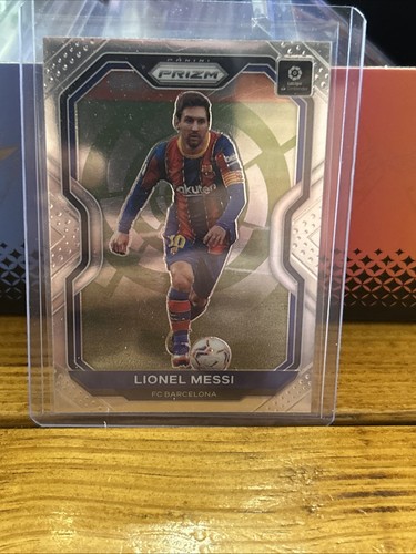 Lionel Messi 2020-21 Panini Chronicles Prizm Laliga Base #15 (AW)