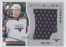 2005 ITG Heroes and Prospects Game-Used Jersey Silver /100 Matt Foy #GUJ-104 0o9
