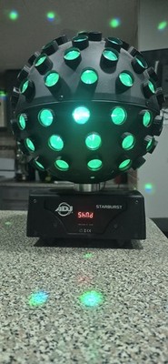 ADJ Starburst Multicolor LED Effect Light DMX Manual Control Pan Tilt Display