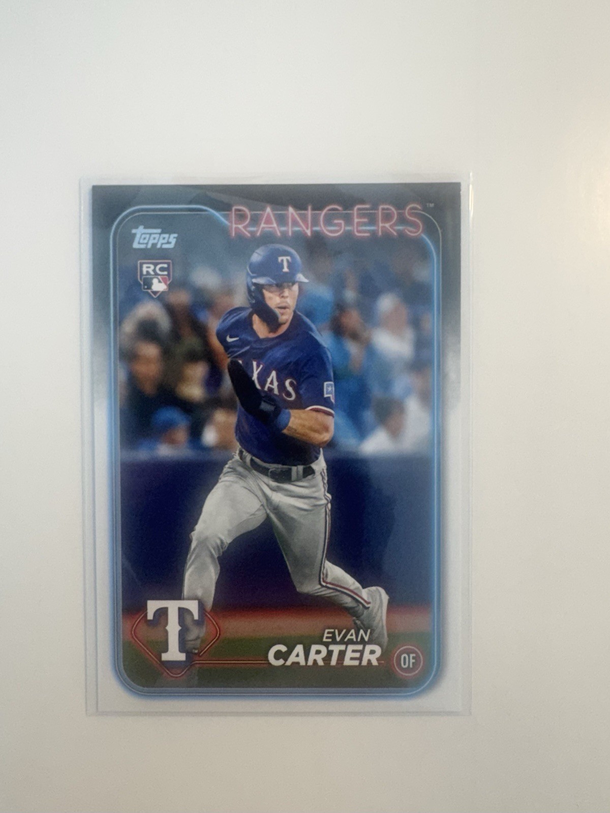 Evan Carter - 2024 Topps Series 1  #280 (RC) Texas Rangers