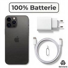 Apple iPhone 13 Pro - 128GB - Graphit Schwarz - 100% Batterie - Wie Neu Sehr Gut