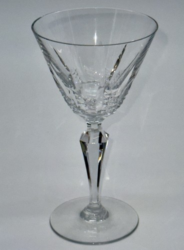 Marvelous Vintage 7.25 Inches Tall France Glass Crystal Stem Baccarat Austerlitz