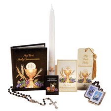 My First Holy Communion Gift Set Bread of Life Deluxe Boxed Gift Set for Boys, S