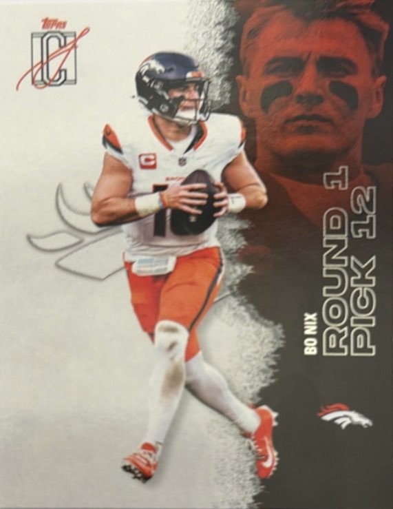 2025 TOPPS SIGNATURE CLASS #18 BO NIX