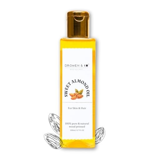 Aceite de almendras dulces Dromen & Co para todo cabello y piel 200 ml - Imagen 5 de 8