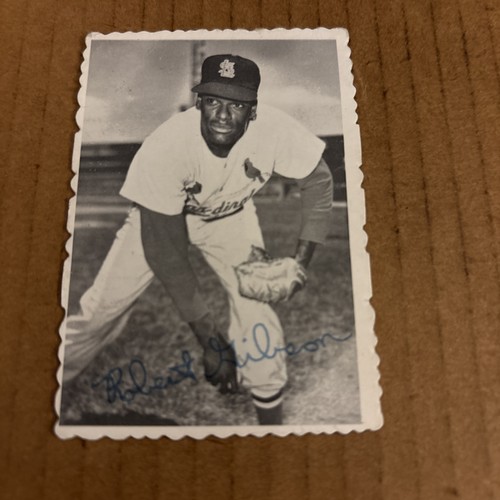 Tarjeta de béisbol 1969 Topps Deckle Edge Bob Gibson #29 Cardinals (f3) - Imagen 1 de 2