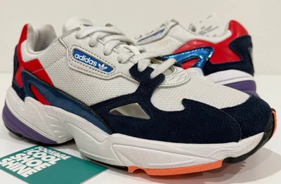 Adidas Falcon Collegiate Navy Red W for sale | eBay