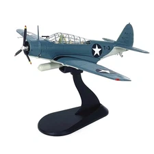 1/72 Scale Diecast Alloy WWII US Navy TBD Devastator Bomber Military Model