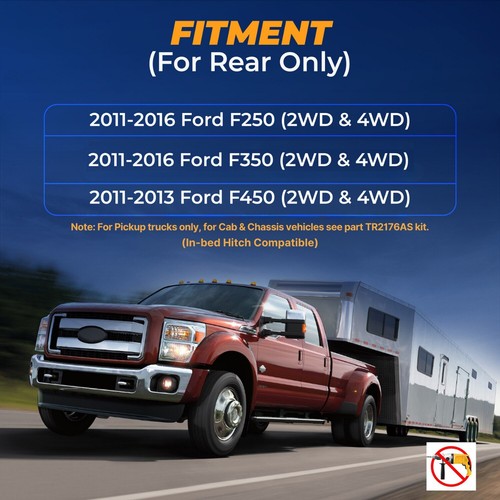 Air Bag Suspension Kit for 2011-2016 Ford F250 F350 and 2011-2013 Ford F450 2WD - Picture 3 of 34