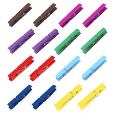 40Pcs Small Wood Clips Wooden Clothespins Clothes Pegs For Home