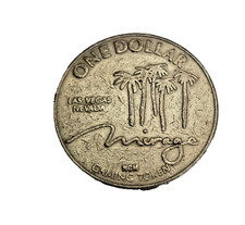 Mirage Hotel & Casino - Las Vegas - One Dollar Casino / Chip (Metal)