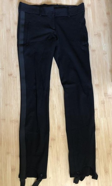 Women Neil Barrett Trousers Black Viscose 34 / XS