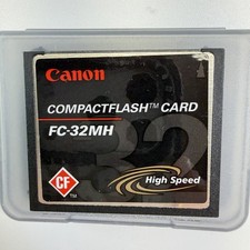 Canon Genuine 32MB MEGABYTE FC-32MH CF Compact Flash Digital Camera Memory Card