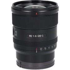 Sony FE 20mm f/1.8 G E-mount lens used, compact wide angle
