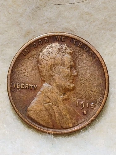 1915 S ~ LINCOLN WHEAT CENT ~ VG
